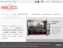 Tablet Screenshot of hispanoutil.com